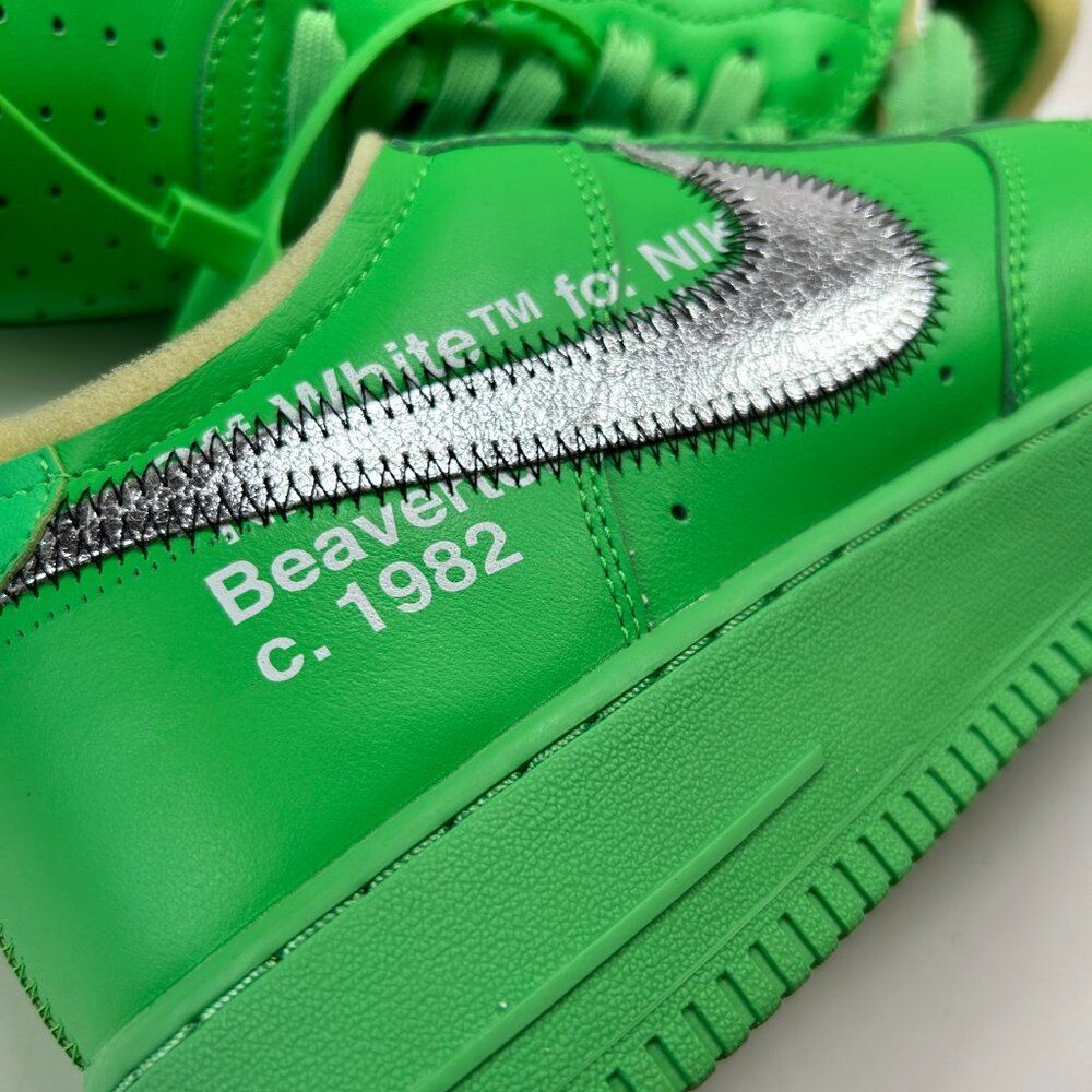 Off-White x Nike Air Force 1 Low Mens Size 9.5 Brooklyn No Box EXCELLENT COND - Picture 11 of 16